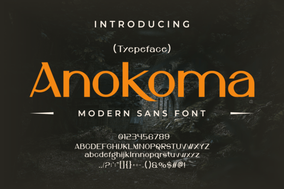 Anokoma Font for a Polished Brand Look