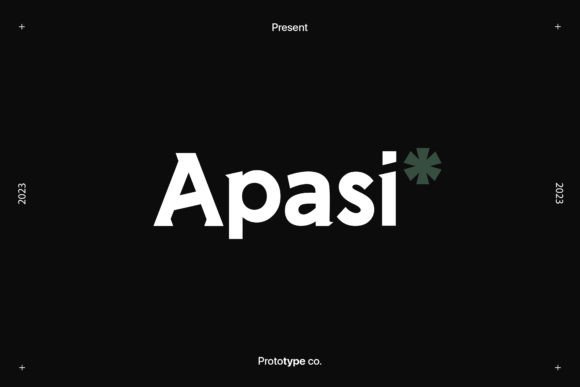 Apasi: A Modern Typeface for Handmade Creations