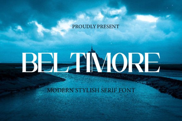 Beltimore: A Stylish Serif Font for Branding