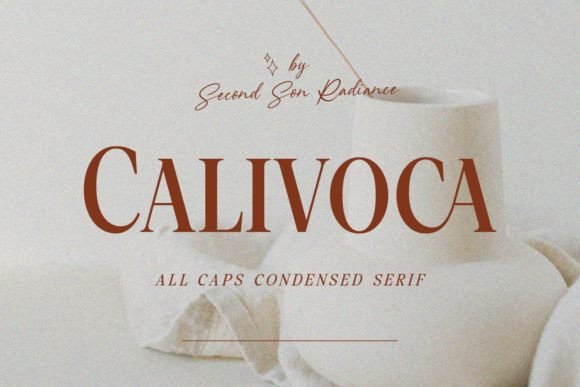 Calivoca: A Sophisticated Serif Font for Professional Branding