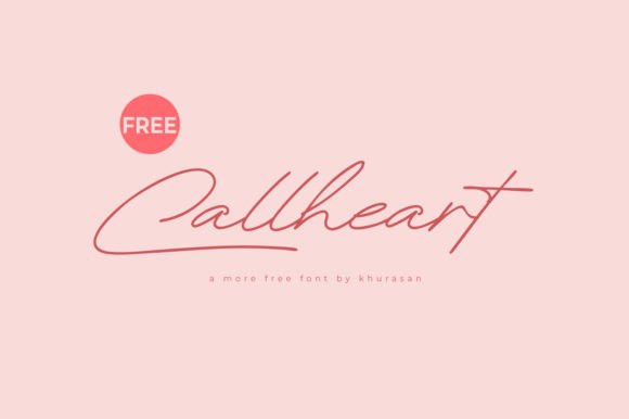 Callheart: A Modern Script Font for Web Design