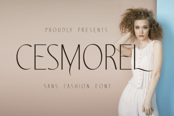 Cesmorel: A Modern Sans Serif Font for Web Design