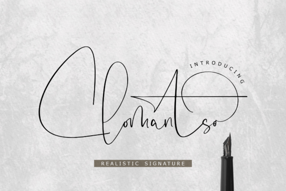 Clomantso: A Stylish Script Font for Modern Web Design