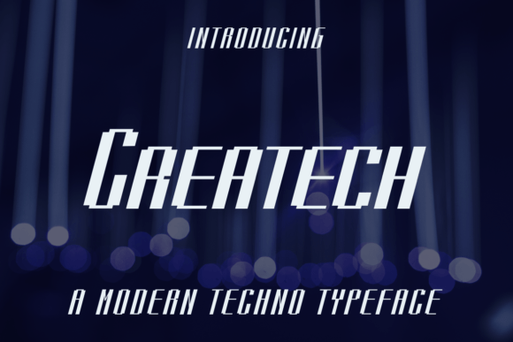Createch Font for Handmade Craft Projects