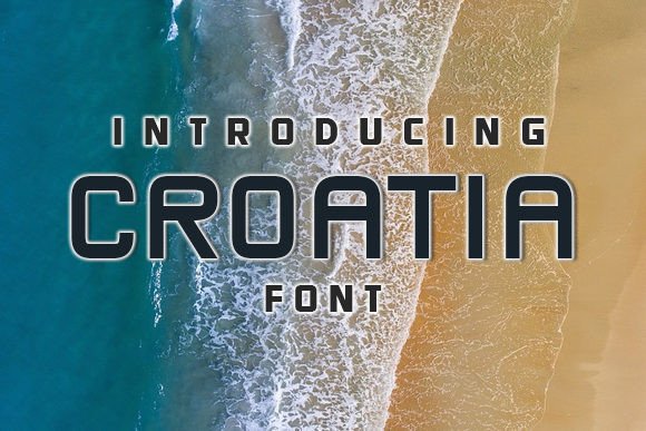 Croatia Font for Editorial Design