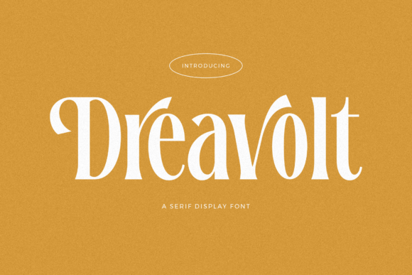 Dreavolt Typeface for Modern Brand Campaigns