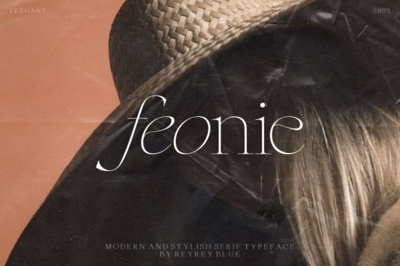 Feonie: A Serif Font for Modern Branding and Design