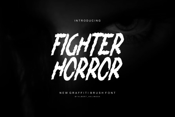Fighter Horror Font for Bold Web Design