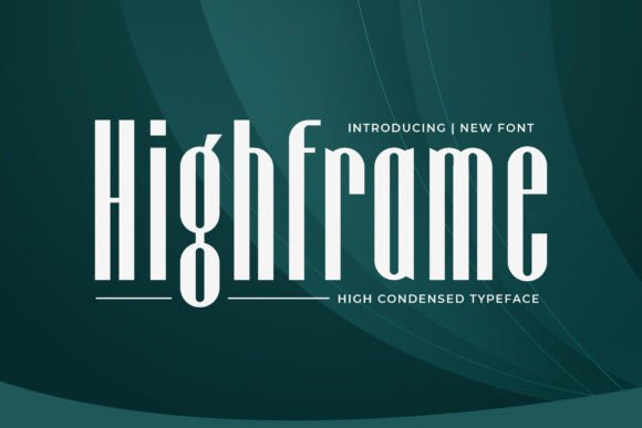 Highframe: A Stylish Display Font for Modern Web Design