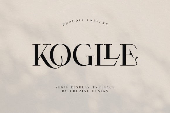 Koglle: A Modern Serif Font for Bold Brand Campaigns