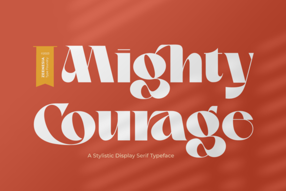 Mighty Courage Font for Modern Web Design