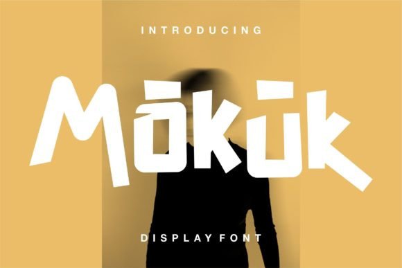 Mokuk: A Bold Display Font for Creative Projects