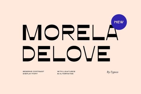 Morela Delove Font for Handmade Creations