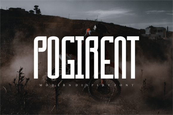 Pogirent: A Modern Sans Serif Font for Web Design