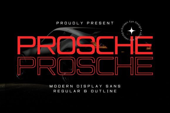 Prosche: A Modern Sans Serif for Bold Branding