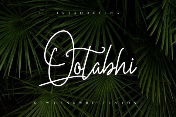 Qotabhi Font for Handmade and Commercial Design