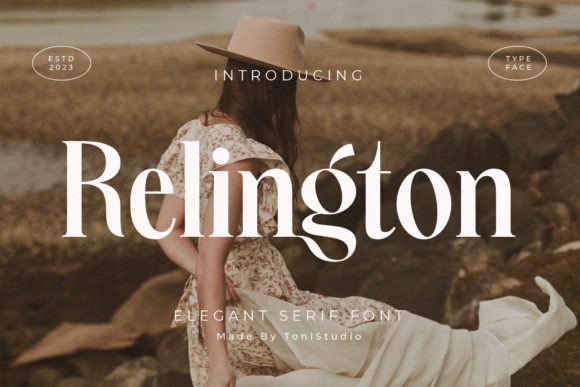 Relington: A Timeless Serif Font for Modern Editorial Design