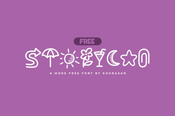 Storycan: A Modern Dingbats Font for Creative Projects