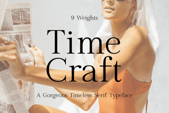 Time Craft: A Serif Font That Elevates Handmade Creations